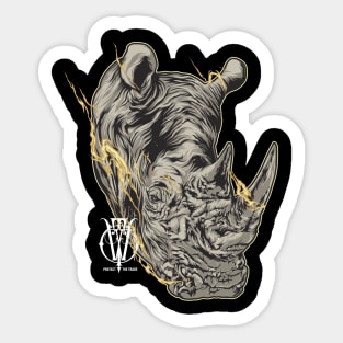 Rhino Sticker